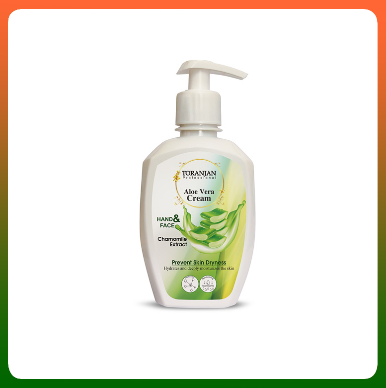 کرم مرطوب کننده الوئه ورا کرم مرطوب کننده آلوئه ورا ترنجان